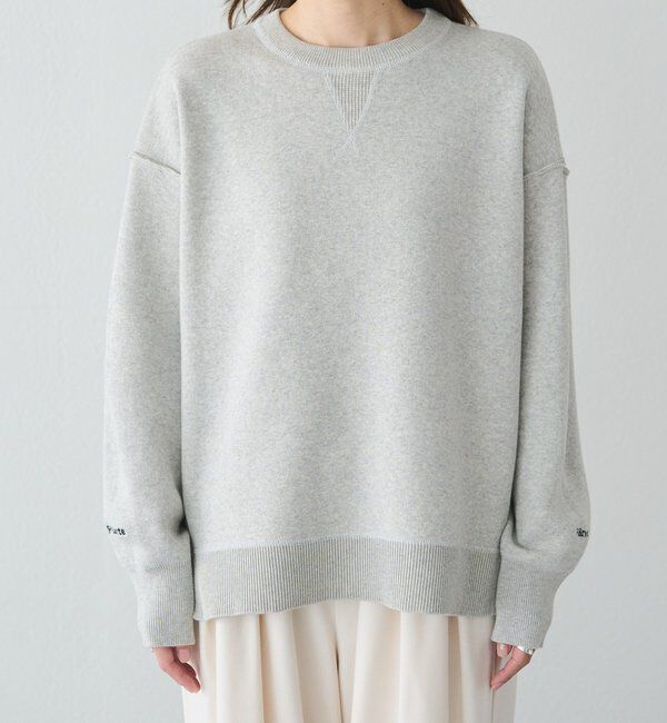  「スウェットライクダブルジャガードニット」|ニット・セーター|