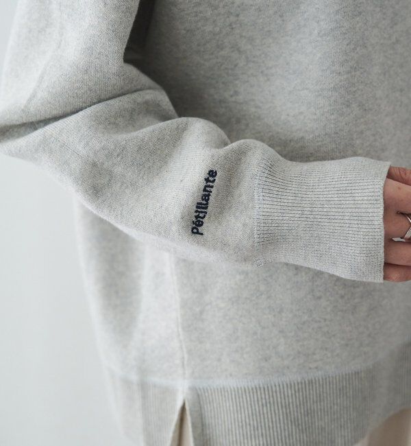  「スウェットライクダブルジャガードニット」|ニット・セーター|