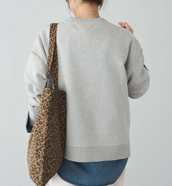  「スウェットライクダブルジャガードニット」|ニット・セーター|