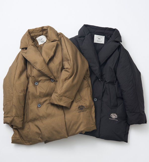  「リサイクルダウンテーラードコート」|ダッフルコート|