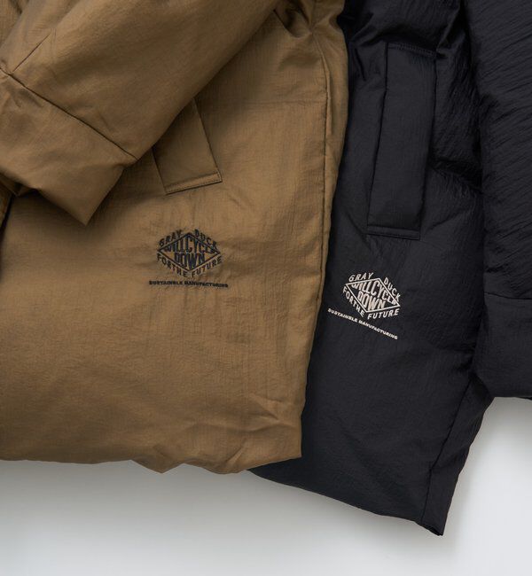  「リサイクルダウンテーラードコート」|ダッフルコート|