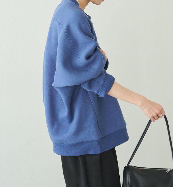  「裏ボアロゴ刺繍スウェット」|プルオーバー|