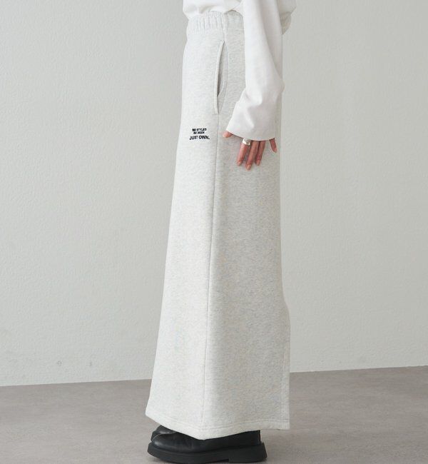  「裏ボアスウェットスカート」|スカート|