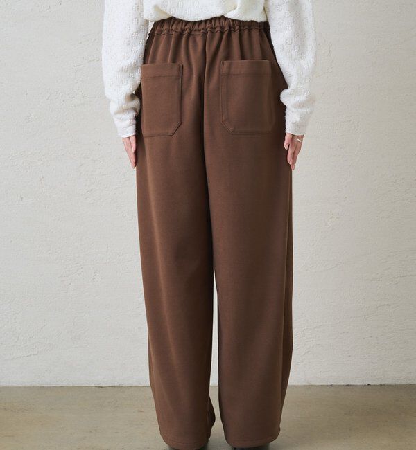  「ストレッチ起毛コクーンパンツ」|その他|