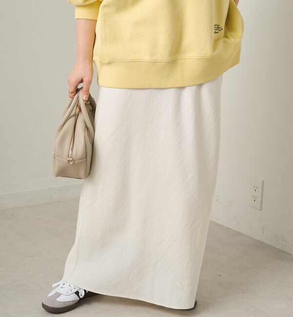  「ソフトツイルセミフレアスカート」|スカート|