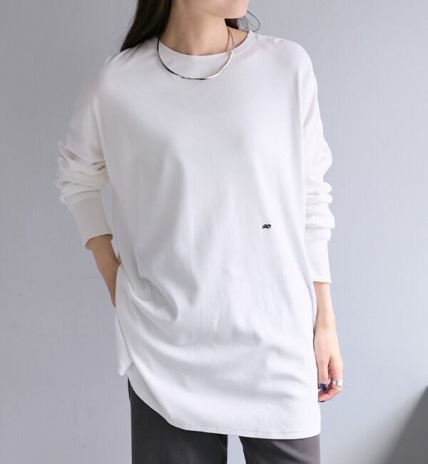  「【リバイバル】万能レイヤードカットソー」|プルオーバー|オフホワイト