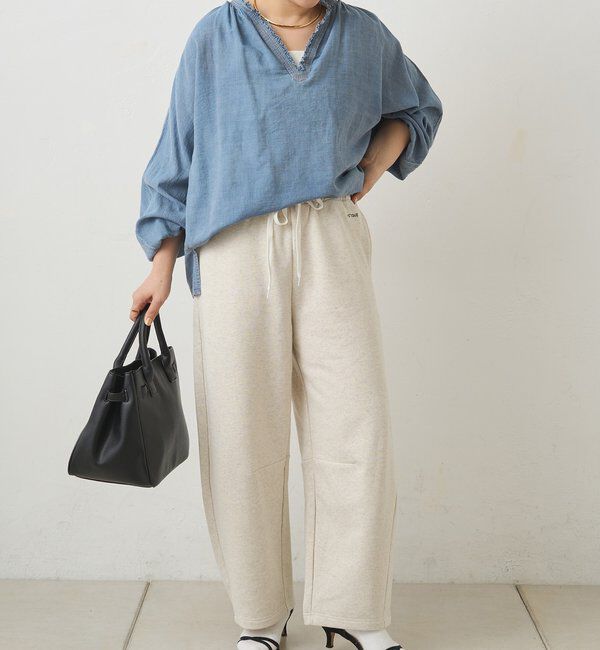  「ウエストレイヤードスウェットパンツ」|その他|