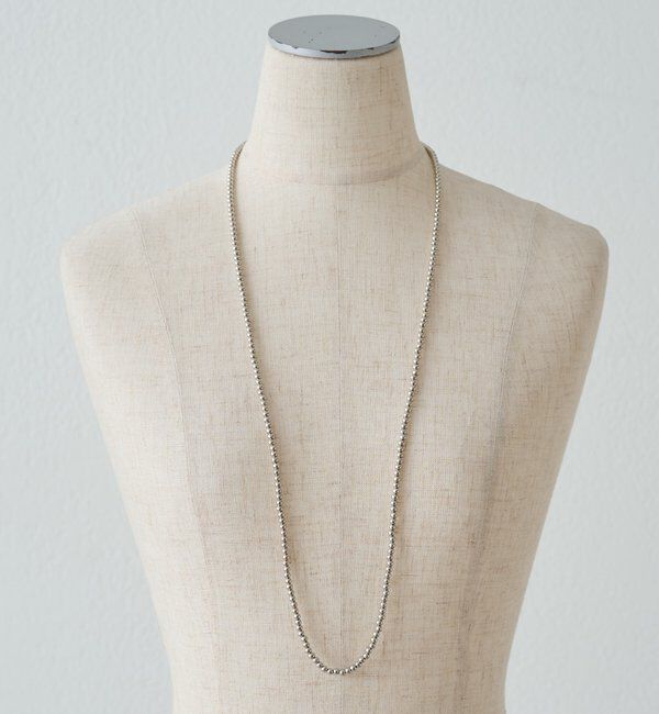  「2WAYボールチェーンネックレス」|ネックレス|