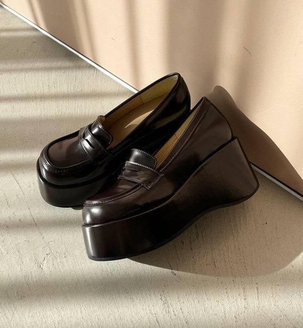  「[SSサイズ追加]マイナス３キロ見えローファー」|その他|