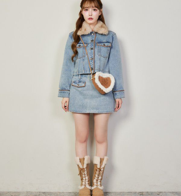  「【即日発送】ベルト付ミニスカート」|スカート|