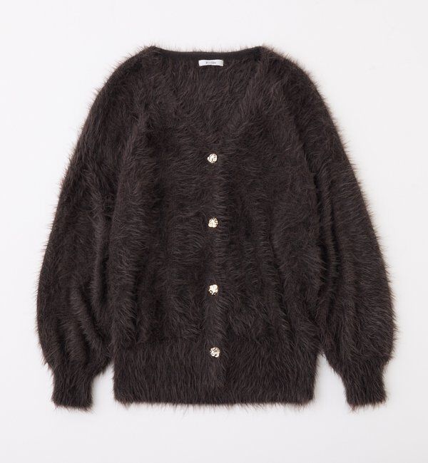  「milkyフェザーロングカーデ」|ニット・セーター|