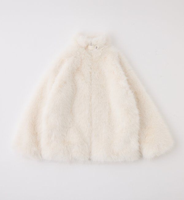  「ミドルフェイクファージャケット」|ダウンベスト・ベスト|