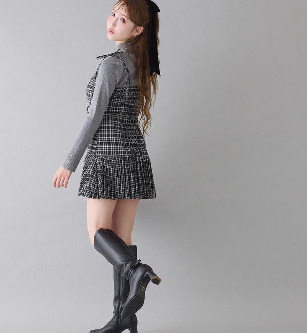  「肩リボンジャンスカ」|ワンピース|