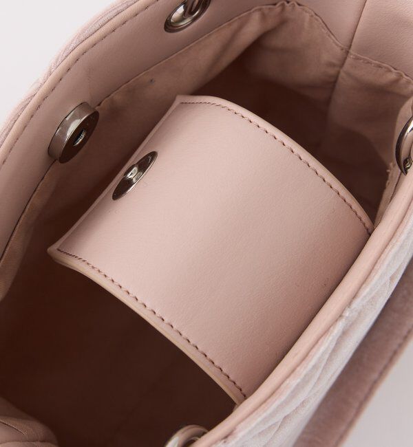  「チャーム付きキルティングミニバッグ」|ショルダー・メッセンジャー|