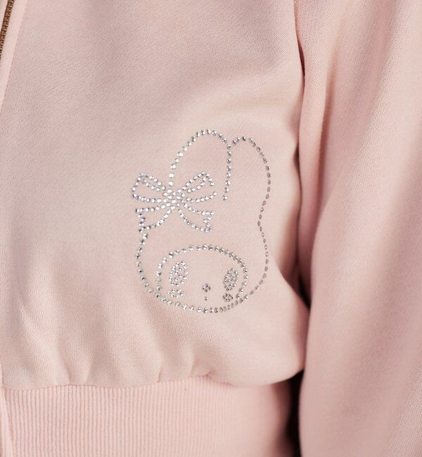  「【マイメロディ／クロミコラボ】ファー付きパーカー」|パーカー|