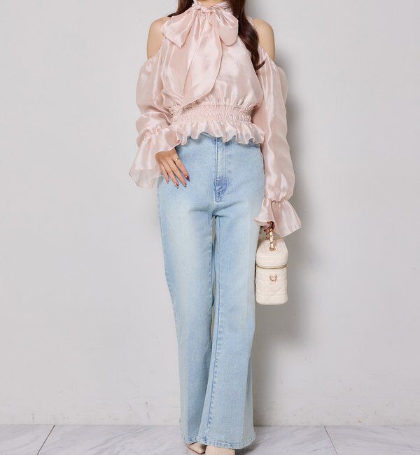  「キラキラ美脚ストレッチデニム」|その他|