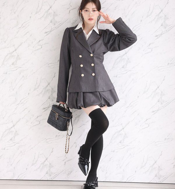  「【SMサイズ展開あり】バルーンミニスカート」|スカート|