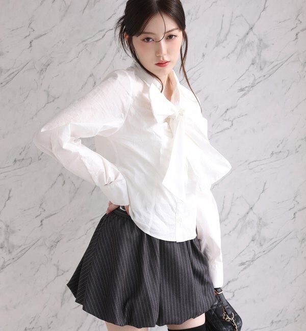  「【SMサイズ展開あり】バルーンミニスカート」|スカート|