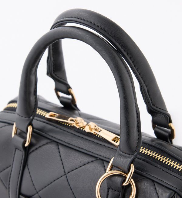  「ハートチャーム付きミニボストンバッグ」|ショルダー・メッセンジャー|