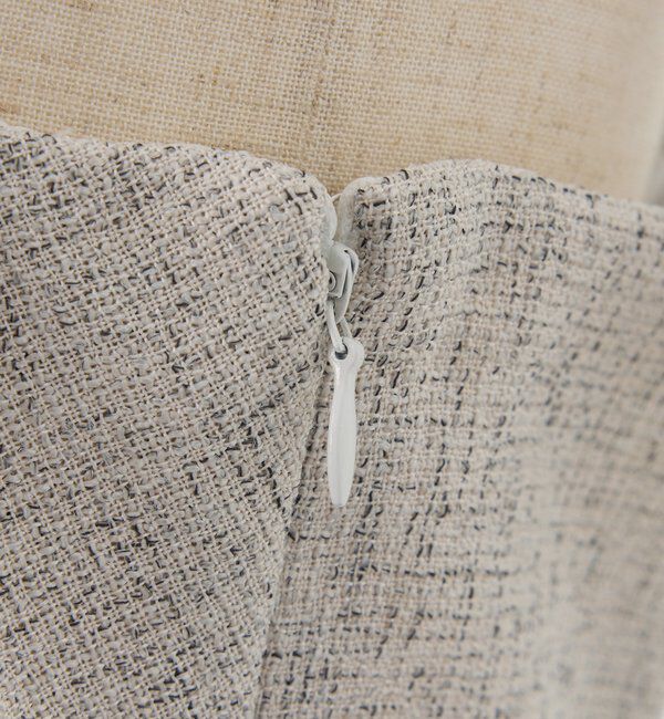  「【miyabi企画】フリルツイードキャミワンピ」|その他|