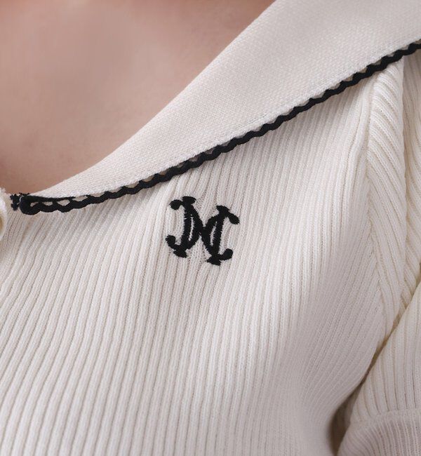  「セーラー半袖ニット」|ニット・セーター|