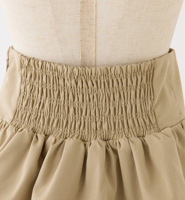  「チャーム付きティアードミニスカパン」|スカート|