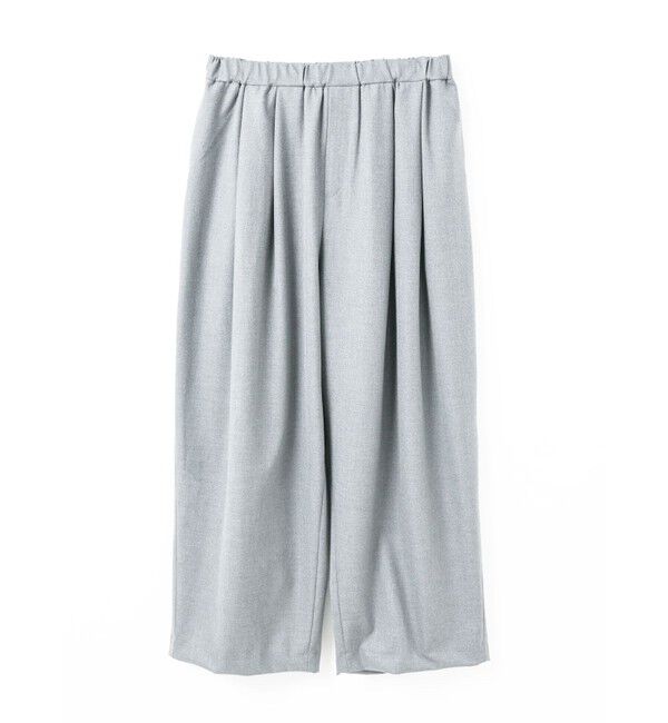 mizuiro ind「mizuiro ind ワイドタックパンツ」|その他|ライトグレー