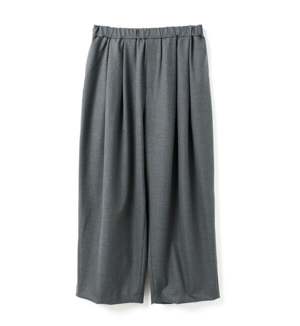 mizuiro ind「mizuiro ind ワイドタックパンツ」|その他|グレーA