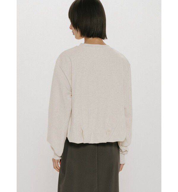 MIDIUMISOLID「MIDIUMISOLID for Ladies バルーンスウェットプルオーバー」|Tシャツ・カットソー|