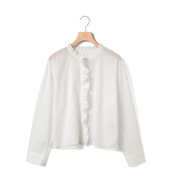 MARMARMAR「MARMARMAR フリルカラーシャツ」|シャツ・ブラウス|