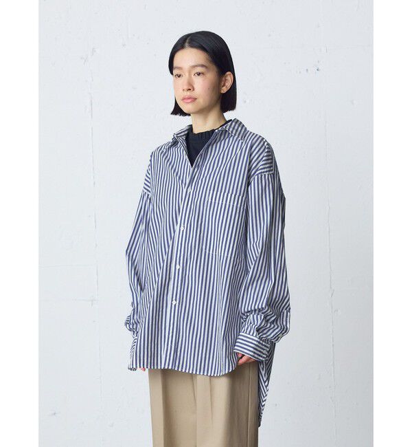 MidiUmi「MidiUmi パターンビッグシャツ」|シャツ・ブラウス|