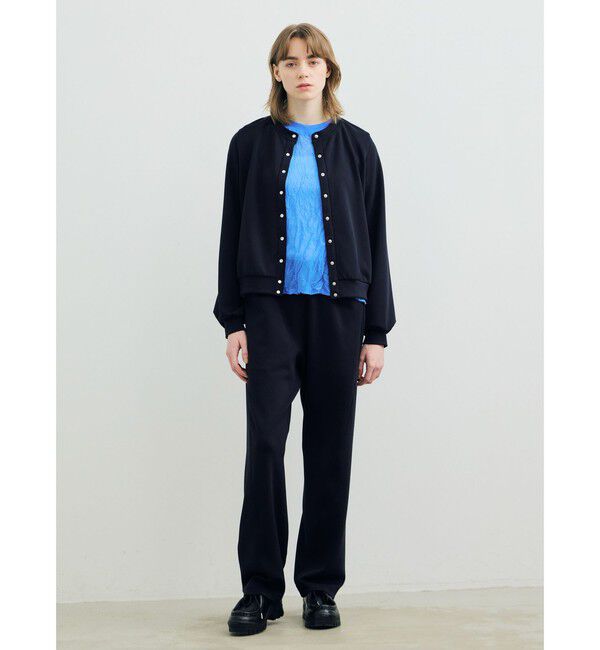 MARMARMAR「MARMARMAR ドローイングトラウザーズ」|その他|ネイビー