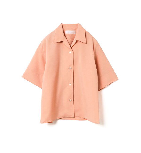 MARMARMAR「MARMARMAR オープンカラーシャツ」|シャツ・ブラウス|ピンク
