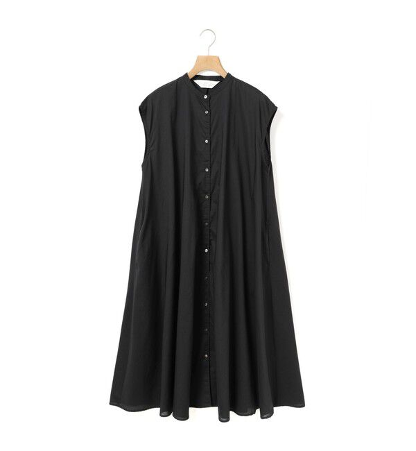 MidiUmi「MidiUmi ノースリーブプリーツシャツワンピース」|ワンピース|