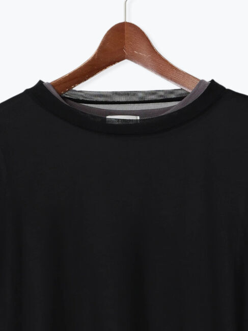 Te chichi TERRASSE「レイヤードセットロングTシャツ《2025spring catalog item》」|Tシャツ・カットソー|