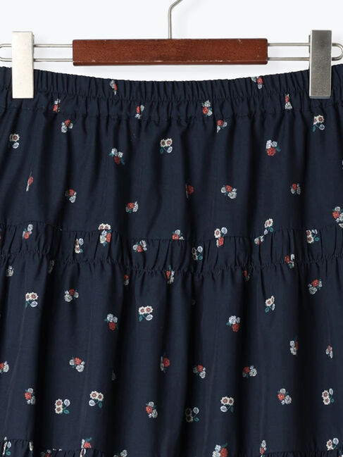 Te chichi TERRASSE「【日比谷花壇コラボ】プリントシャーリングスカート（セットアップ可）」|スカート|