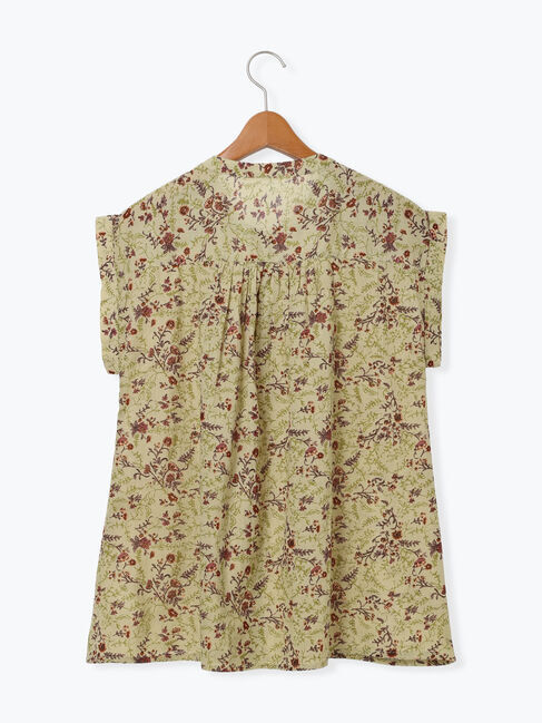 Lugnoncure「【INDIA made】無地/柄アソートシャーリングブラウス」|シャツ・ブラウス|