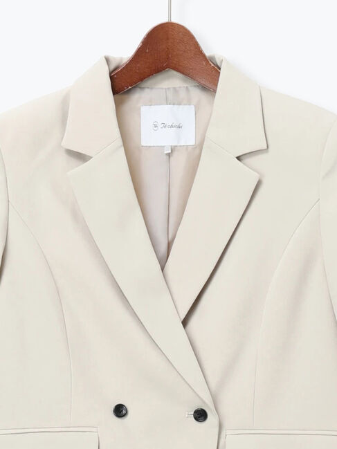 Te chichi「フレア袖クロップトテーラードジャケット」|その他|