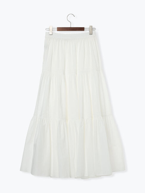 Te chichi「コットンボイルティアードスカート《2026 spring catalog item》」|スカート|