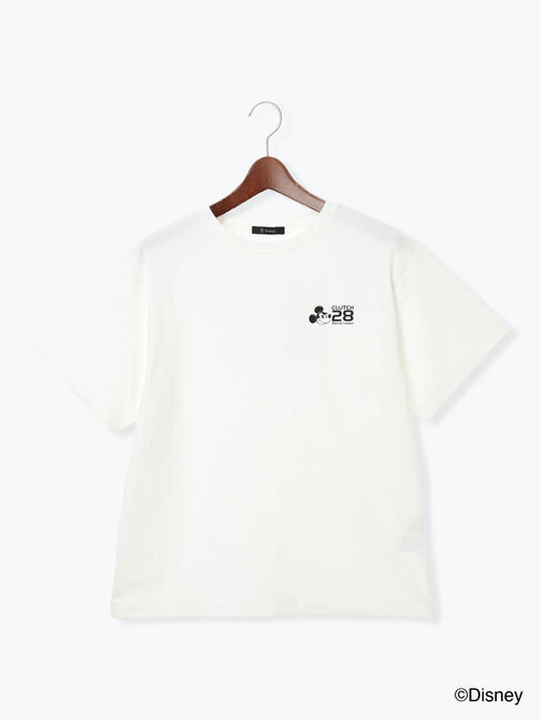 Te chichi「【Disney】MICKEY/ロゴプリントTシャツ」|Tシャツ・カットソー|