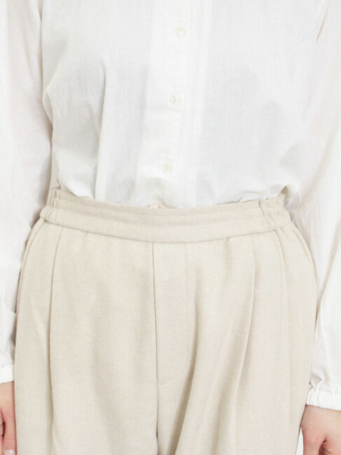 Samansa Mos2「ウール混テーパードパンツ」|その他|