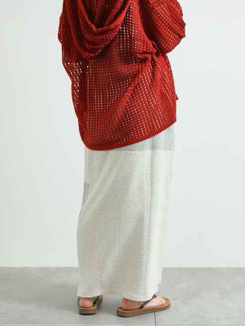 SM2「裏毛プリント配色アシメスカート」|スカート|