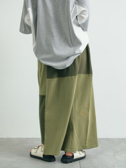 SM2「裏毛プリント配色アシメスカート」|スカート|