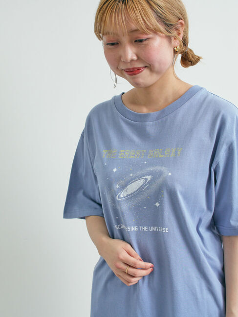 SM2「ギャラクシープリントTシャツ」|Tシャツ・カットソー|