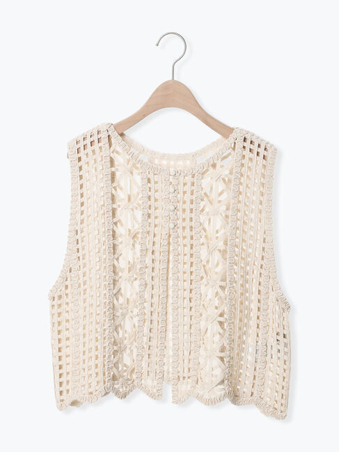 Samansa Mos2「テープベスト」|ダウンベスト・ベスト|