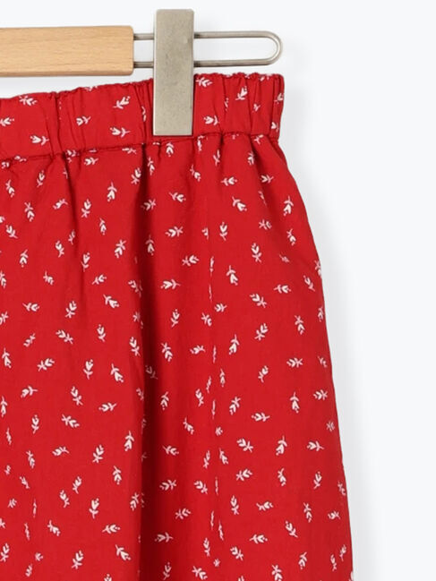 Samansa Mos2「柄アソート裾ティアードスカート」|スカート|