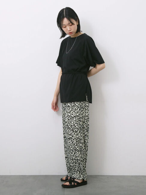 Samansa Mos2 blue「◎柄アソートプリーツパンツ」|その他|