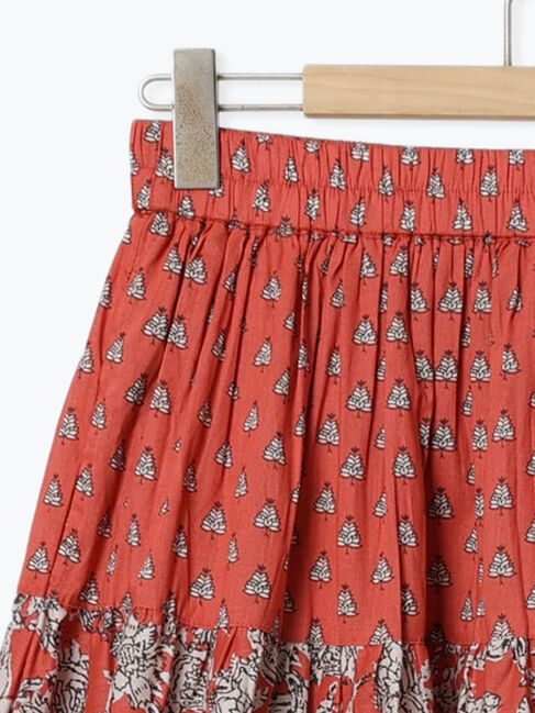 Samansa Mos2「インドボイル柄アソートスカート」|スカート|