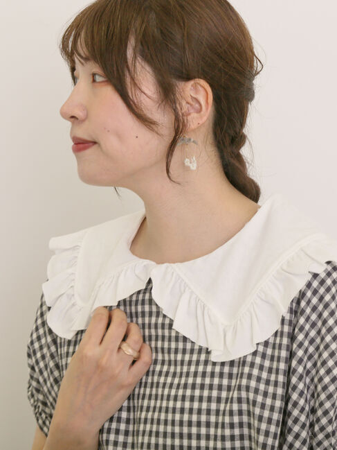 Samansa Mos2「セーラー襟Tシャツ」|Tシャツ・カットソー|