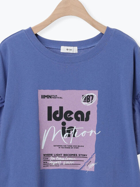 SM2「[接触冷感]フレアスリーブチュニックTシャツ」|シャツ・ブラウス|